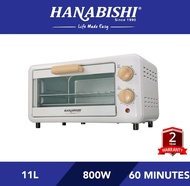 Ready Stock Hanabishi Oven Toaster 11Litre HA611T