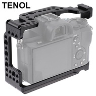 [TENOL] Aluminum Camera Cage Video Rig, Replacement Case for A7M3 /AR3 /A7II /A7III /A7S2 /A7R2