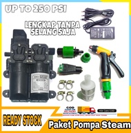 POMPA DC 250 PSI  PAKET LENGKAP TANPA SELANG / ALAT CUCI MOTOR CUCI MOBIL CUCI AC / POMPA DC 12V BER