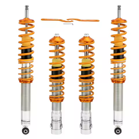 MaXpeedingrods Coilover Shock Absorber For VW Golf MK2 MK3 JETTA MK2 A2 A3 1G/1H/1E Struts