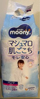 Moony Man 嬰兒紙尿褲 XXL 26片