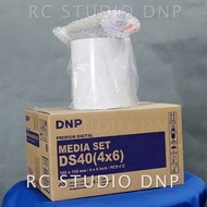 【Hot Sale】1roll DS40 4r size media set for DNP dnp DS40 printer only NOT RX1