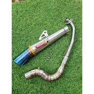 Daeng sai4 Pipe canister conical open specs exhaust Pipe for Wave 125 Xrm 110/125 Wave 100/110/115 R