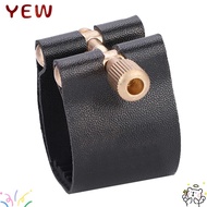 YYE ​Clarinet Ligature​, PU Mouthpiece Cover​ ​Ligature Fastener​, Black ​Clarinet Mouthpiece Securi