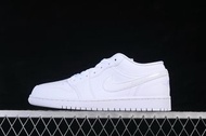 Air Jordan 1 low triple white 篮球鞋 男女款 白色