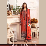 {**ส่งฟรี**} SMALL INDIA 🌺🌙 Luxury Digital Printed Pakistani Suit Set 03 ชุดเซ็ทเสื้อกางเกง 🌺🌙 Women