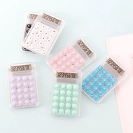 3D Transparent Mini Calculator Aesthetic Calculator Mini portable silicone 8 digits