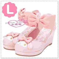 小花花日本精品♥ Hello Kitty 正版商品 40週年美樂蒂 高跟鞋 皮鞋女鞋 娃娃鞋 L號78956209