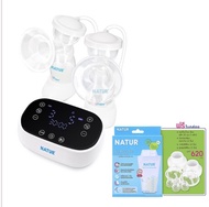 Natur เนเจอร์ เครื่องปั๊มนมไฟฟ้าคู่ รุ่น D-5 1 เครื่อง