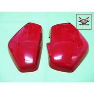 SUZUKI RC100 RC100G -- SIDE COVER SET LH&RH "RED" // Bag Left-Right RED