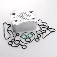 Engine EGR Oil Cooler Kit Ford F-250 F-350 6.0L Diesel Turbo 08 - 10 With Gasket OE: 8C3Z-6A642-A / 
