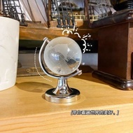 Transparent Globe Table Decoration Girl Heart Creative Student Gift Mini Crystal Globe Decoration