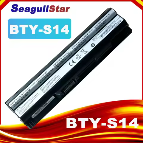 SeagullStar Laptop Battery BTY-S14 11.1V 4400mAh battery for MSI GE60 GE70 2PE MS-16GF MS-16GC MS-16