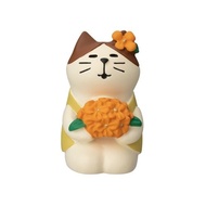 日本 DECOLE Concombre 中秋旅貓公仔/ 迷人的丹桂貓貓