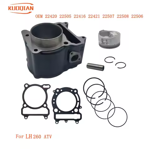 Original Cylinder Kit for ATV LH 260 Engine Moped ATV Scooter Go Kart Buggy 22420 QUAD GO KART