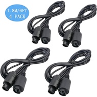 N64 Extension Cables for Nintendo N64 64 Controller (4 Packs)