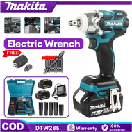 Makita 199V/18V DTW285 ประแจไฟฟ้า บล็อกไฟฟ้าแรงๆ บล๊อคไฟฟ้า ประแจผลกระทบ บล็อกถอดล้อไฟฟ้า บล็อกลมไฟฟ้า เครื่องขันน็อตไร้สาย เครื่องมือไฟฟ้า