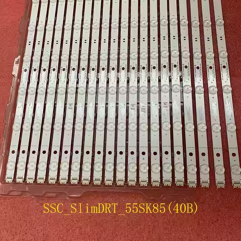 20pcs LED Backlight strip For TV 55SM9010PLA 55SK8500PLA 55SK8500PSA 55SK8500 SSC_SlimDRT_55SK85(40B