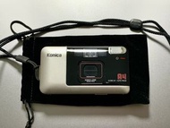 Sale $950 銀色/黑色  Konica big mini A4 film 35mm f/3.5 point and shoot camera 菲林相機
