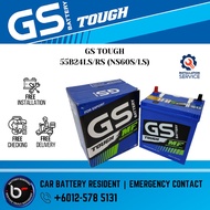 [ Installation Provided ] 55B24R | 55B24L | NS60S | NS60LS ] GS TOUGH YUASA | Car Battery Bateri Ker