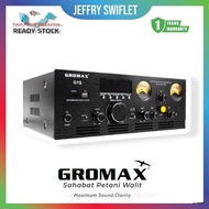 GROMAX G7Q Amplifier Burung Walet Paling Power 1 Tahun Warranty Ampli Burung Walit 4 Channel
