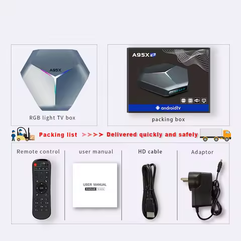 20PCS LOT A95X F4 Smart TV BOX Android 11 4K 8K HD Amlogic S905X4 128GB 2.4G/5G Dual Wifi BT Home Th