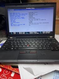 零件機Lenovo聯想(NBC1正)X230i 12.5吋 i3-3120M筆記型電腦