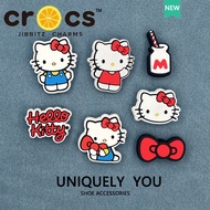 Jibbitz cross charm hello kitty Shoes Accessories Cute Cartoon KT Cat