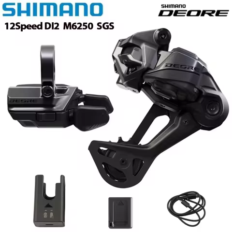 SHIMANO NEW DEORE Di2 SW-M6250 RD-M6250 SGS 12-Speed ​​Wireless Mountain Bike With EC-DN100 Charger 