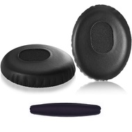Black Replacement Ear Pad Earpads Top Headband Set For Bose On-Ear OE OE1 QuietComfort QC3 Headphones