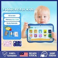 Tablet for Kids 7Inch WiFi Kids Tablet Android 4G/8G + 128G Tablet Budak Educational Toys for Kids C