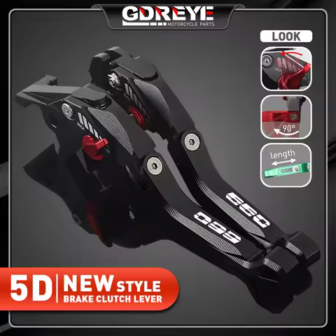 For Triumph Trident 660 2021 2022 2023 Motorcycle Trident 660 Adjustable CNC 5D aluminium Brake Clut