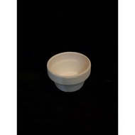 6x4 bucket ceramic pot / Enameled ceramic pot - mini pot for growing succulents and cacti