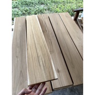 Teak Wood Sheet Width 6 Inches Length 1 Meter Thickness 1.3 Cm. Roll On All 2 Sides Ready To Use.