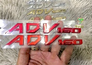 Tem chữ nổi 3D ADV 160 hàng gia công như zin (giá 1 cặp)