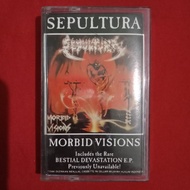 SEPULTURA - MORBID VISIONS -Kaset Pita Musik Bekas Murah Original