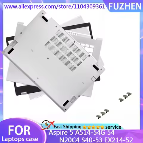 New Cover For Aspire 5 A514-54G 54 N20C4 S40-53 EX214-52 LCD Rear Cover/Front Frame/Palm Pad/Bottom 