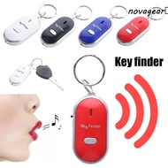 NOVAGEAR​ Keyfinder Pet Tracker Anti-Lost Light Torch Beeping Whistle Sensors Keychain Locator Track
