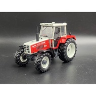 Marge models 1: 32 Stel Tractor STEYR 8130 sk2 4WD Agricultural Machinery Alloy Engineering Vehicle 