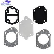 648-24435-02 648-24434 Body Fuel Pump Gasket Set 692-24411-00 663-24411-00 Diaphragm For Yamaha Outb