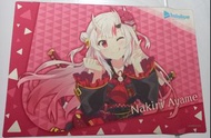Hololive Nakiri Ayame playmat Hololive 百鬼綾目遊戲墊