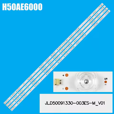 LED strip for 50R6040E H50A6140 LB50095 CRH-BK50S1U51S3030T040979G JL.D50091330-003GS-M_V01 50R6E JL