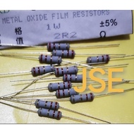 1 WATT 2R2 OHM RESISTOR CONTENTS 12 PCS
