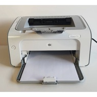 LaserJet p1102 empty without toner