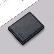 Vertical Wallet Men's Short with Zipper Men's Wallet Simple