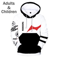 Popular Anime Monokuma Hoodies Hot Hoodie Pullovers