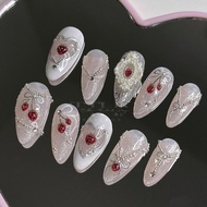 [88Nailbox] vintage strawberry design Nailbox