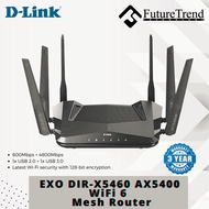 D-Link EXO DIR-AX5400 MESH Wi-Fi 6 Router