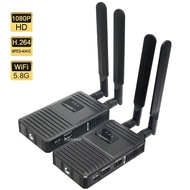 200M Wireless HDMI Extender Video Transmit 1080P 60Hz 5.8GHz WIFI HDMI Extender Transmier Receiver kit for DSLR Camera H