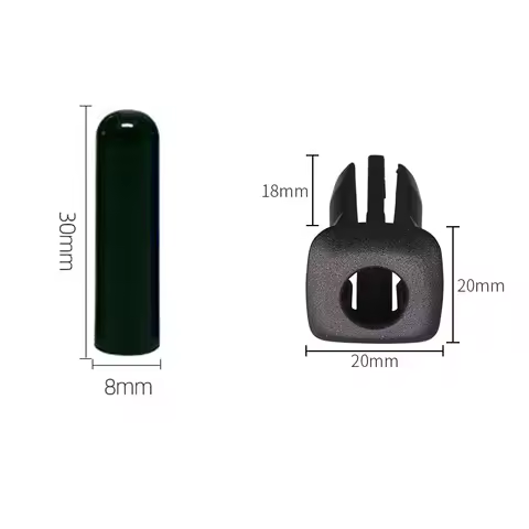 For BMW F10 F02 F07 E70 E84 E90 F35 F18 E70 E89 ABS+PC Car Door Latch Pin Door Screw Knob Cap Cover 